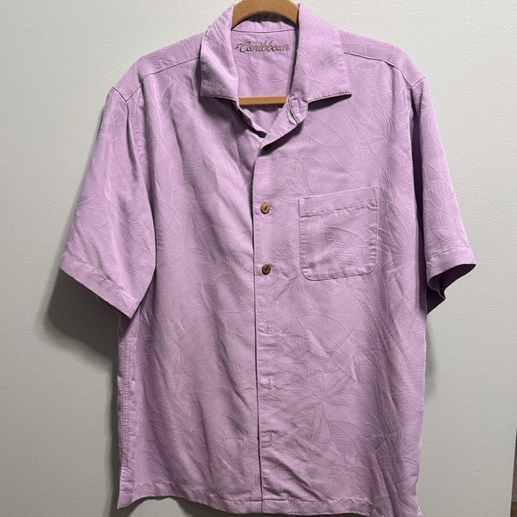 Caribbean Other - Caribbean Light Purple Men's Casual Shirt